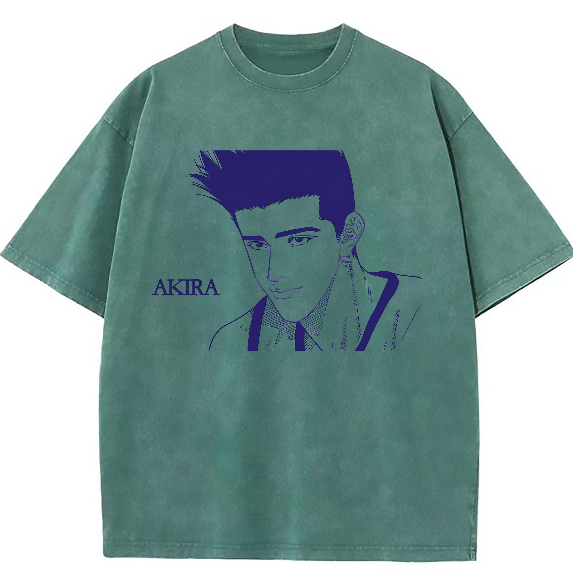 （画像用） SLAM DUNK／スラムダンク 綿100% ヴィンテージ風 半袖Tシャツ（フロントプリント）